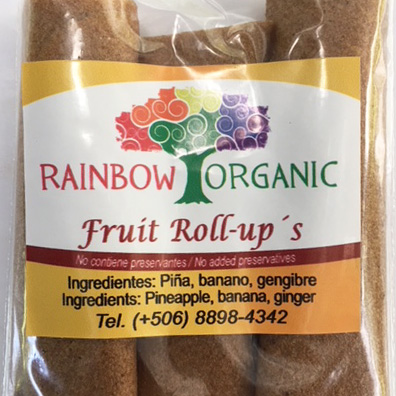 Fruit roll-up pineapple/Rollos de fruta piña (Unidades)