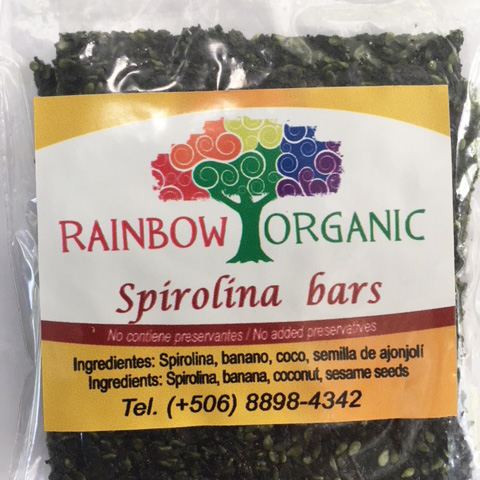 Spirulina bars/Barras de espirolina (Unidades)